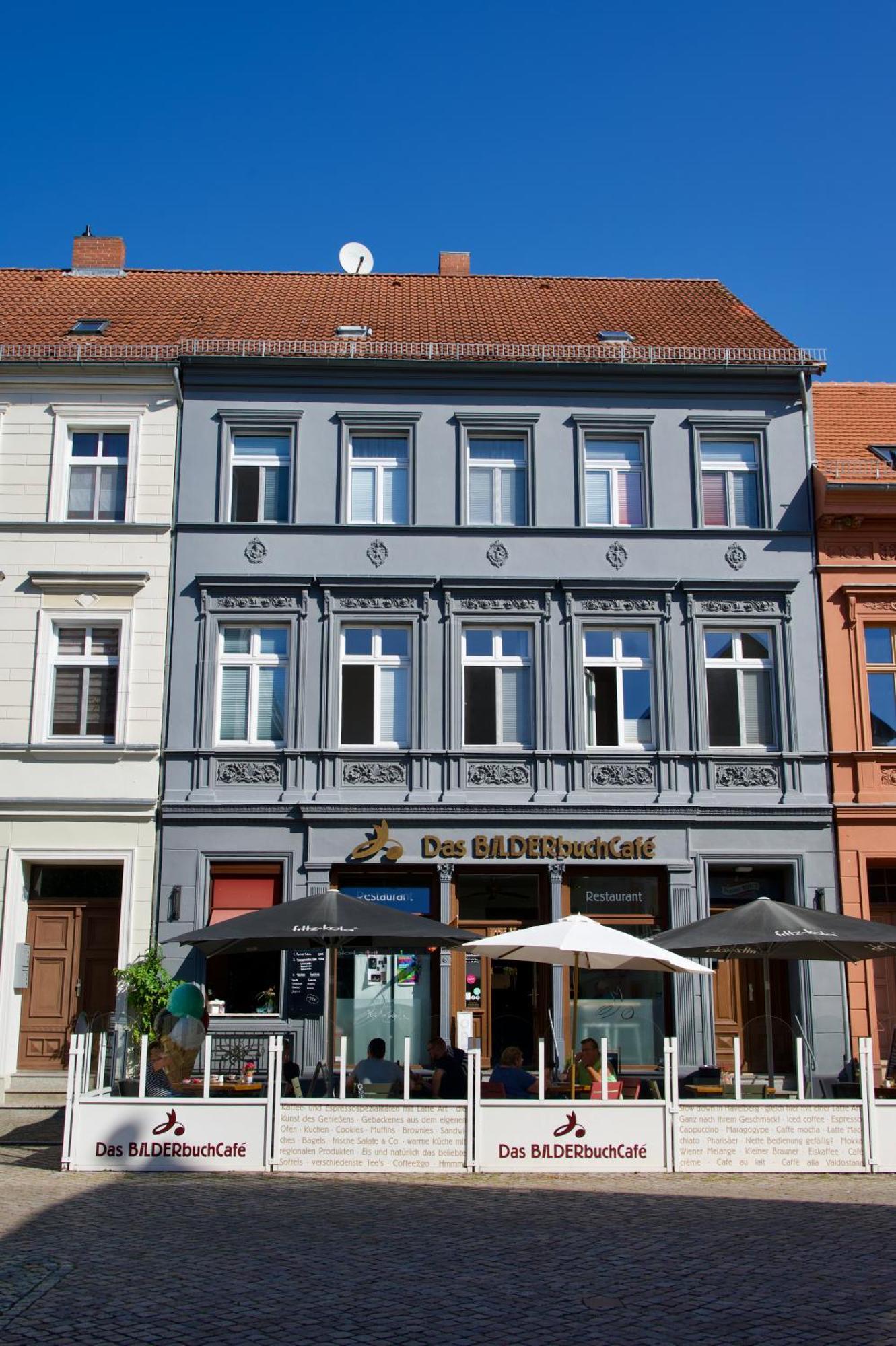 Das Bilderbuchcafe - Ferien Apartment No 5 - Markt 7 哈弗尔贝格 外观 照片