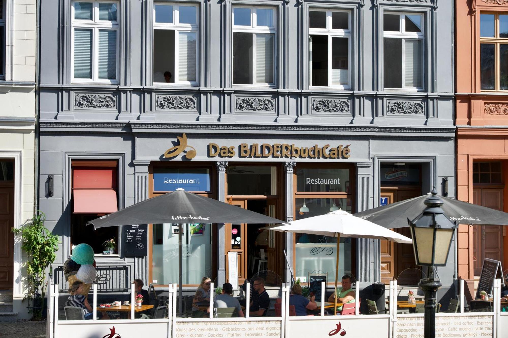 Das Bilderbuchcafe - Ferien Apartment No 5 - Markt 7 哈弗尔贝格 外观 照片