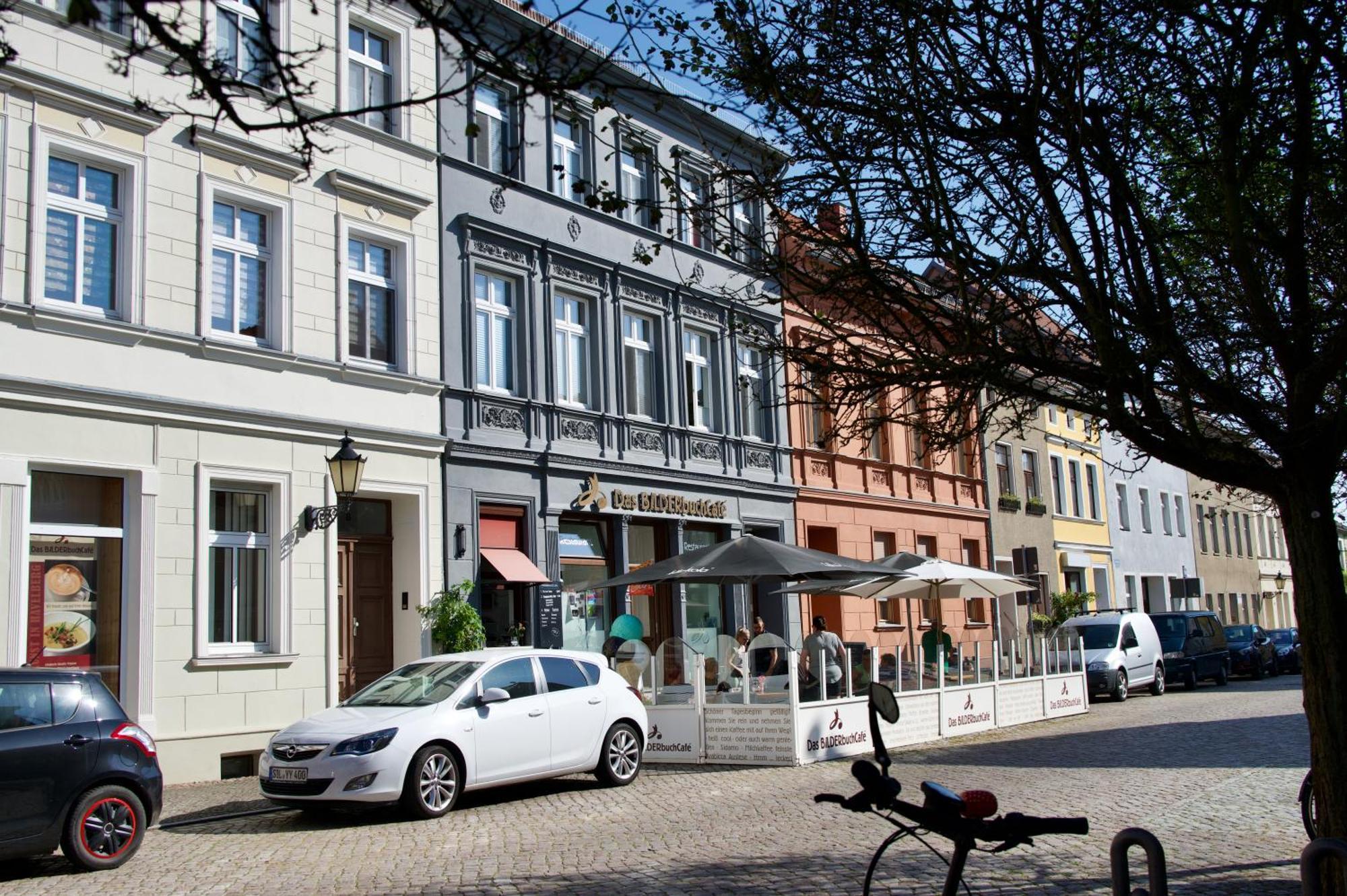 Das Bilderbuchcafe - Ferien Apartment No 5 - Markt 7 哈弗尔贝格 外观 照片