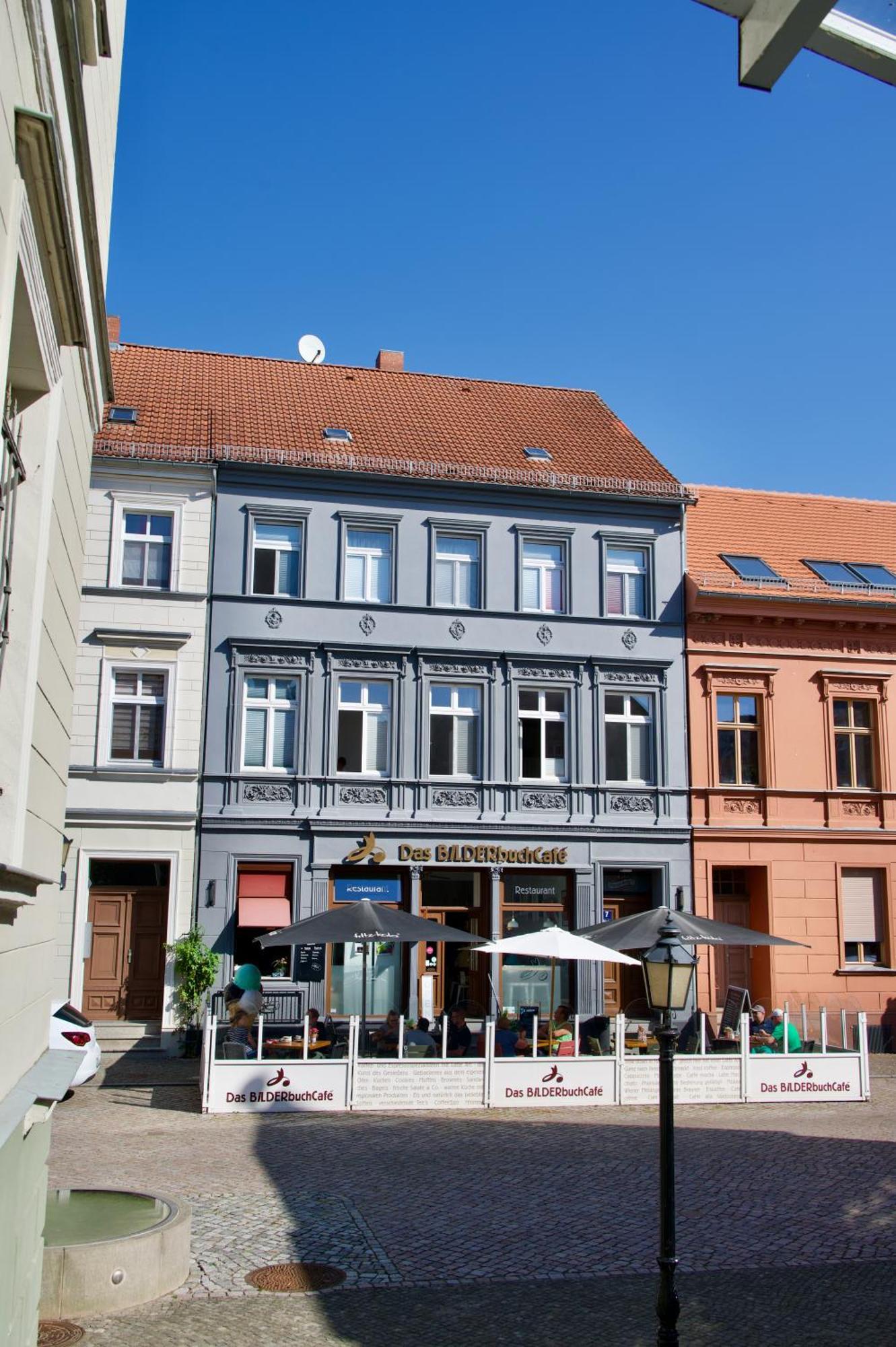 Das Bilderbuchcafe - Ferien Apartment No 5 - Markt 7 哈弗尔贝格 外观 照片