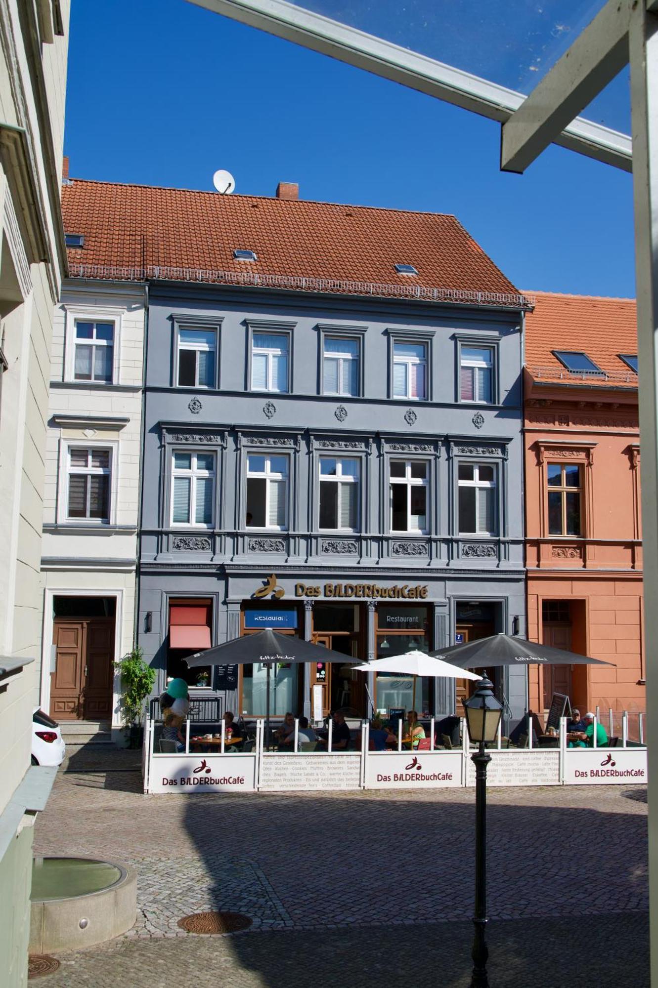 Das Bilderbuchcafe - Ferien Apartment No 5 - Markt 7 哈弗尔贝格 外观 照片
